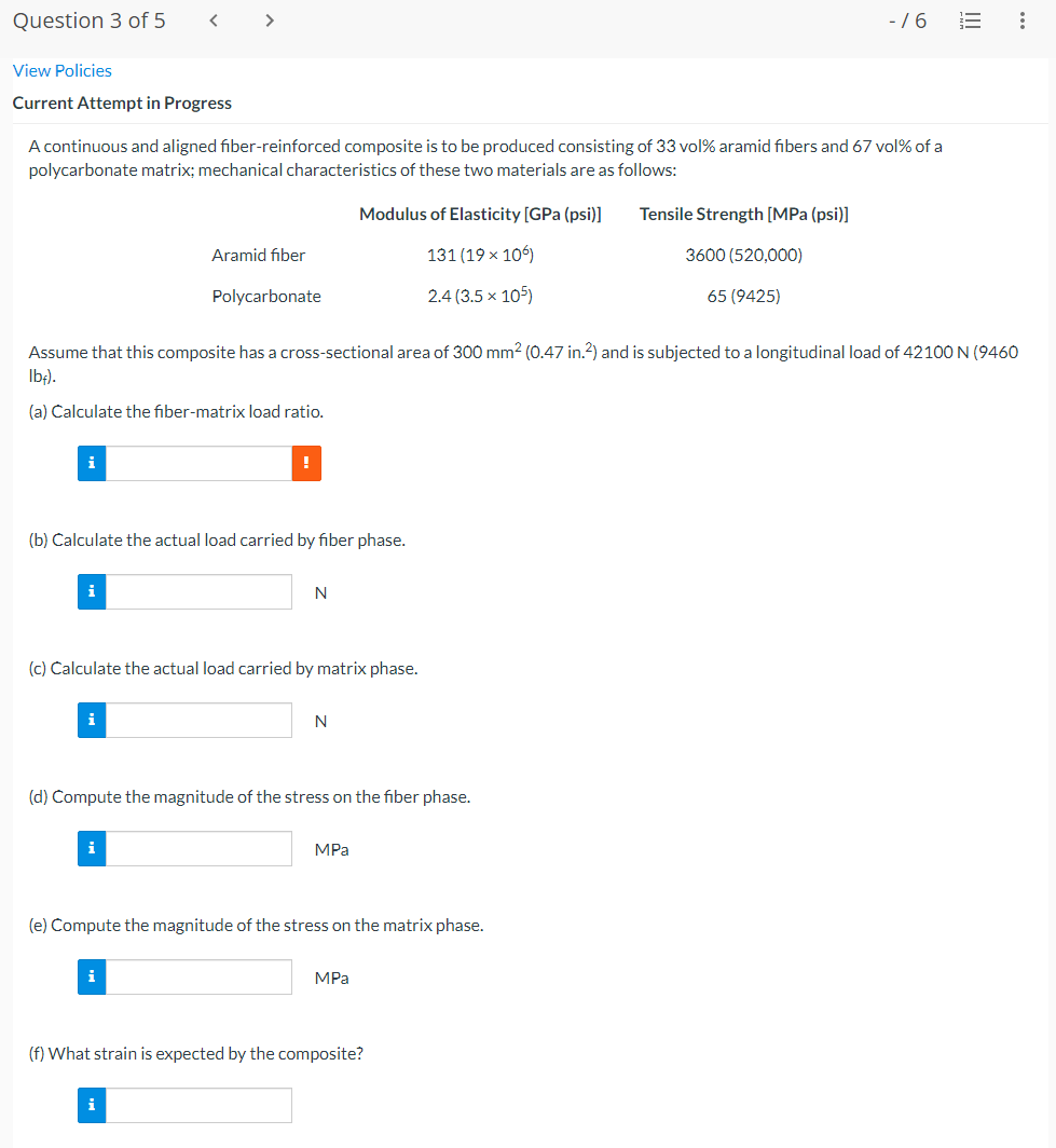 Solved Question 3 Of 5 -  6 Iii View Policies Current 