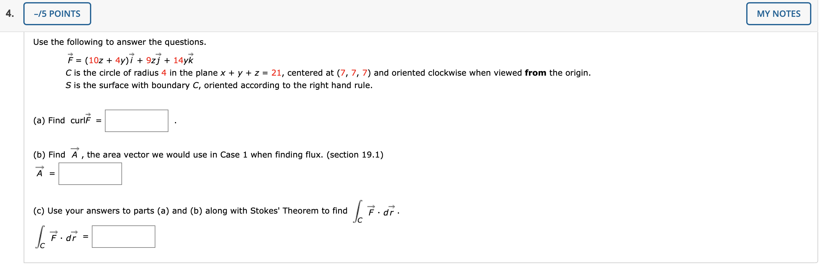 Solved 5 Points My Notes Use The Following To Answer Th Chegg Com