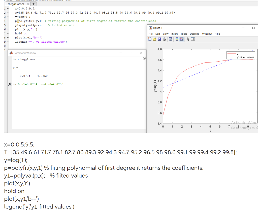 Solved do it in MATLAB do not put the old answer from Chegg, | Chegg.com