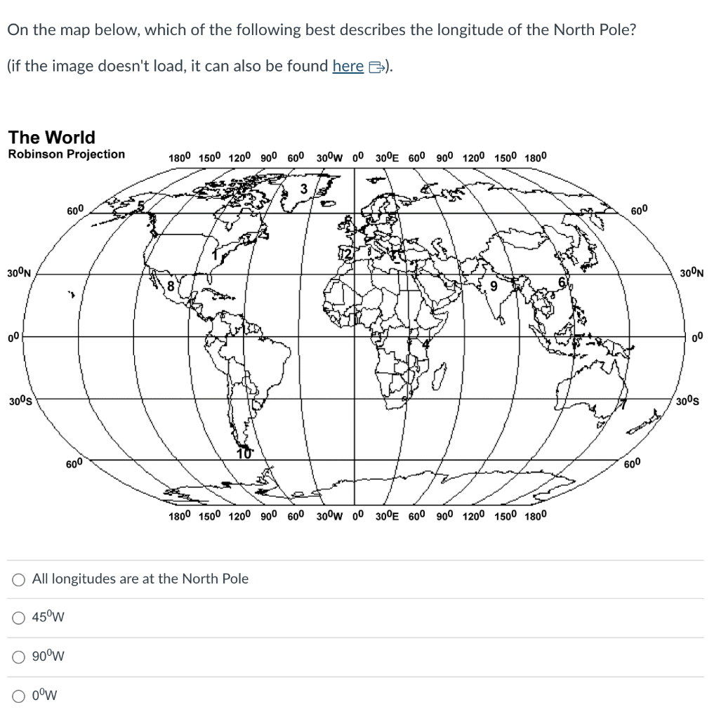 Solved On the map below, which of the following best | Chegg.com