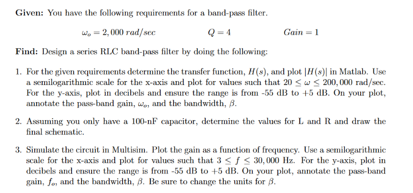 Solved Please solve the the problems and provide the | Chegg.com