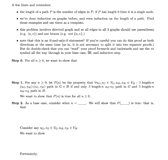 For any two directed graphs g vg eg and h vh eh chegg
