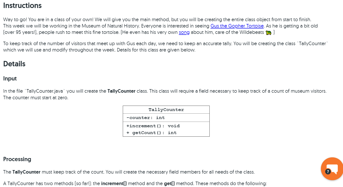 Solved Instructions Way to go! You are in a class of your | Chegg.com