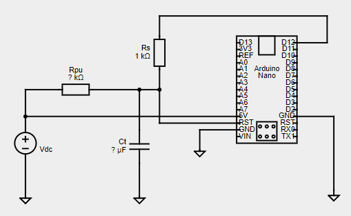 Solved Calculate the minimum value of of the given arduino | Chegg.com