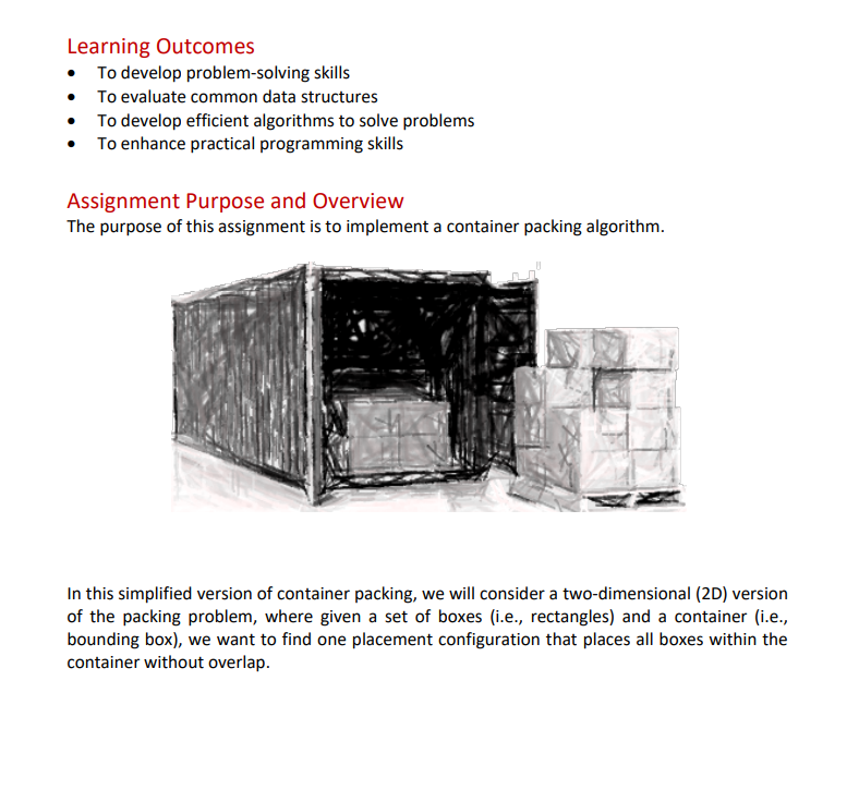 container assignment models