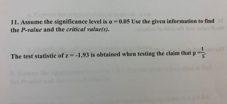 Solved 10. Assume the significance level is α-001. Use the | Chegg.com