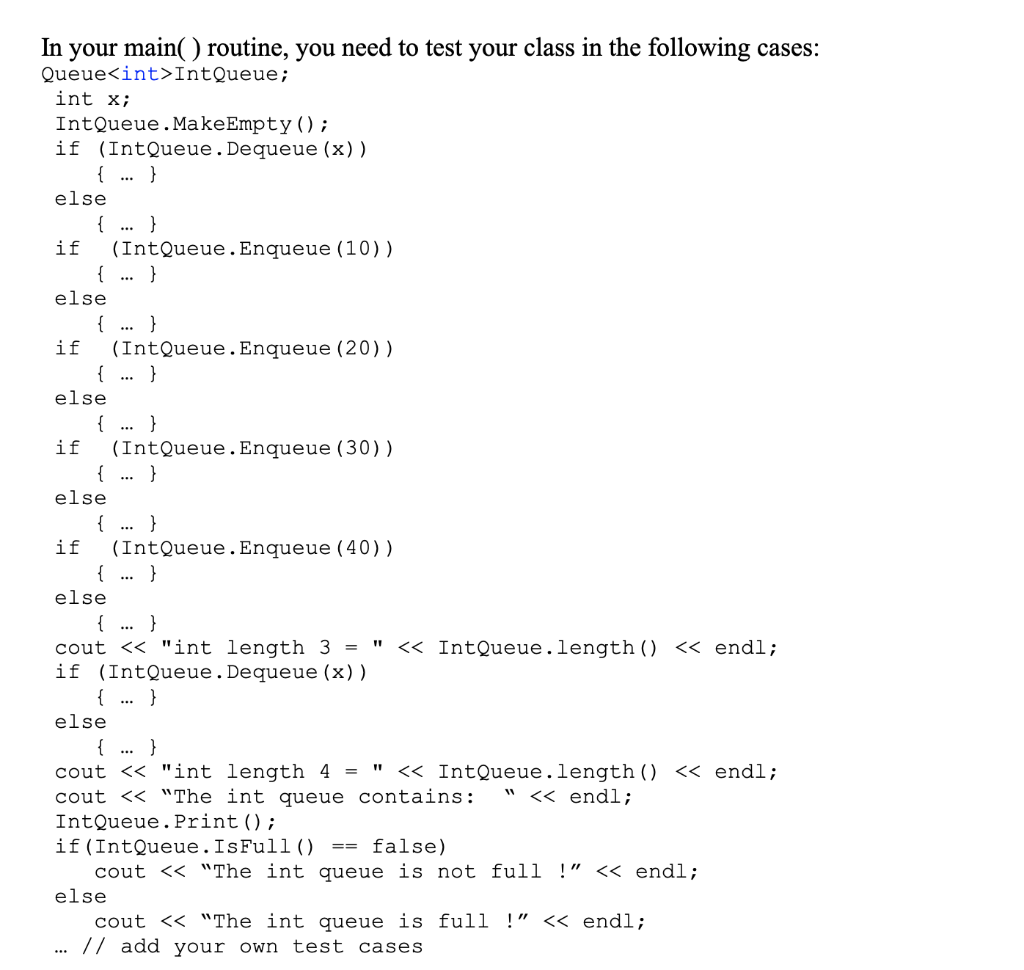 Part 1 - Develop and test individually Implement a | Chegg.com