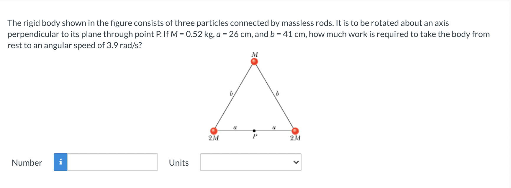 Solved The rigid body shown in the figure consists of three | Chegg.com