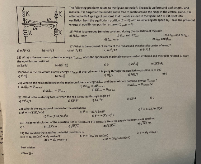 Solved The following problems relate to the figure on the | Chegg.com