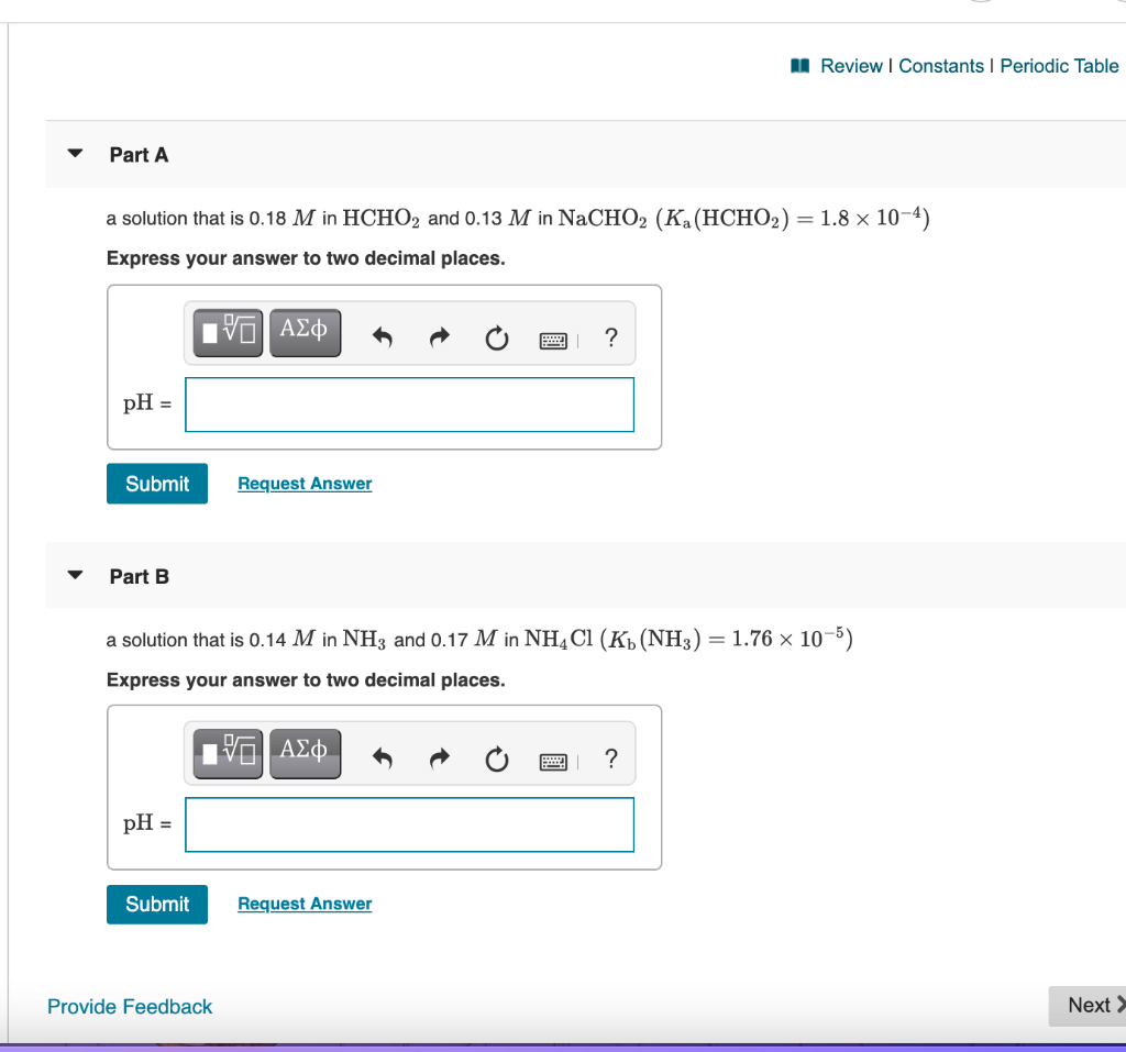 Solved A Review | Constants 1 Periodic Table Part A a | Chegg.com