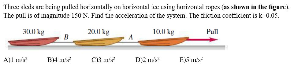 Serene Three Sleds Are Being Pulled Horizontally Scene in 4K Serene Three Sleds Are Being Pulled Horizontally Scene in 4K