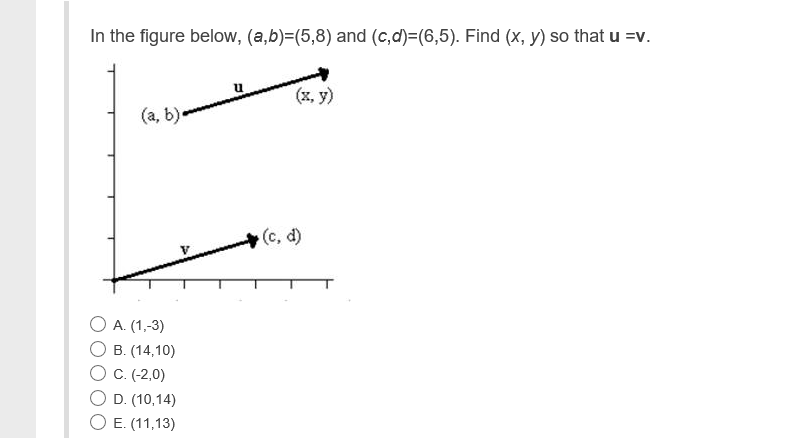 Solved In The Figure Below A B 5 8 And C D 6 5 Chegg Com