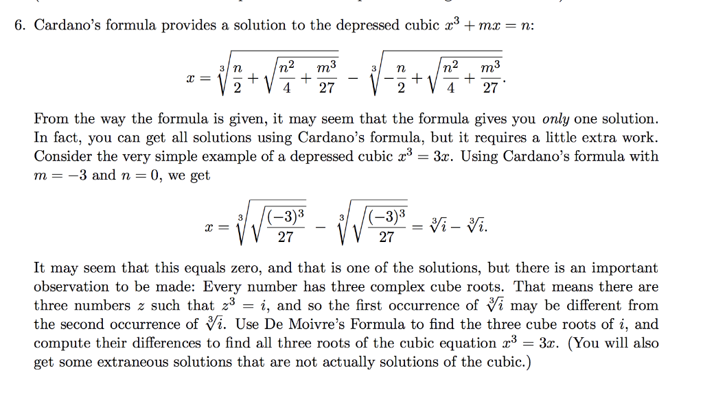 Формула кардано. Метод Кардано. Cubic Formula. Формула Кардано для кубического уравнения.