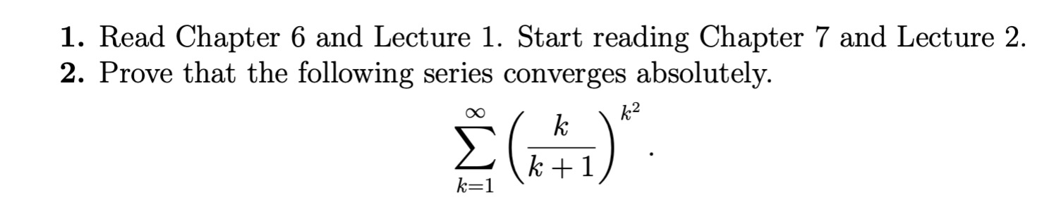Solved Read Chapter 6 ﻿and Lecture 1. ﻿Start reading Chapter | Chegg.com