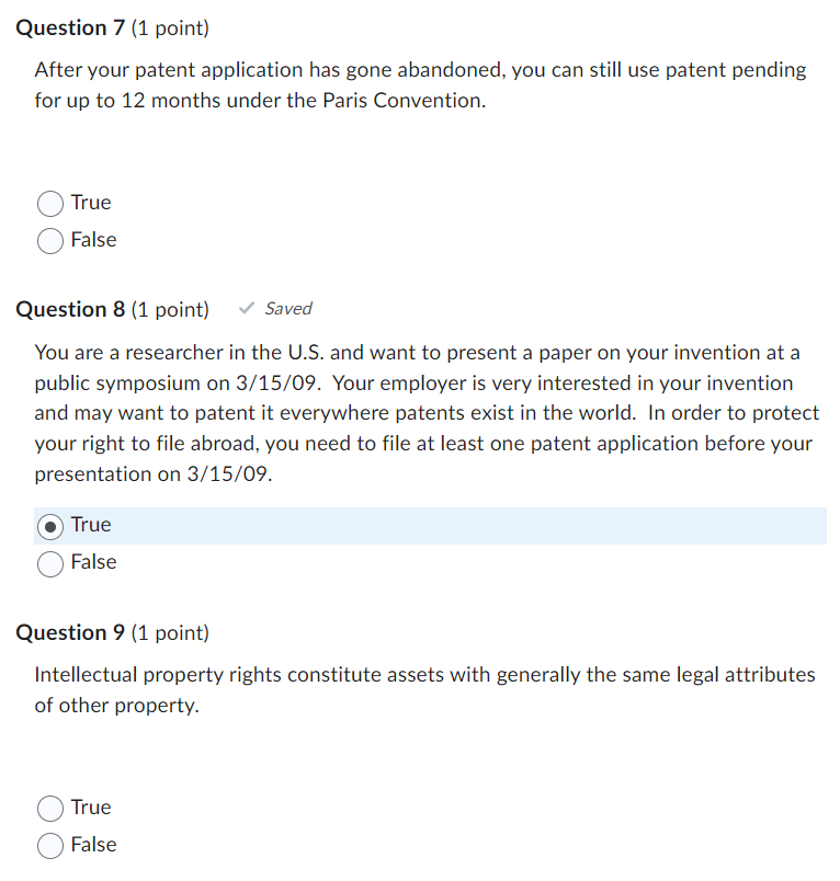 Solved After your patent application has gone abandoned, you