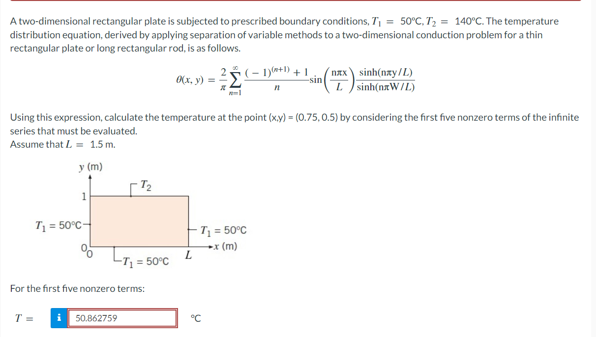Solved A two-dimensional rectangular plate is subjected to | Chegg.com