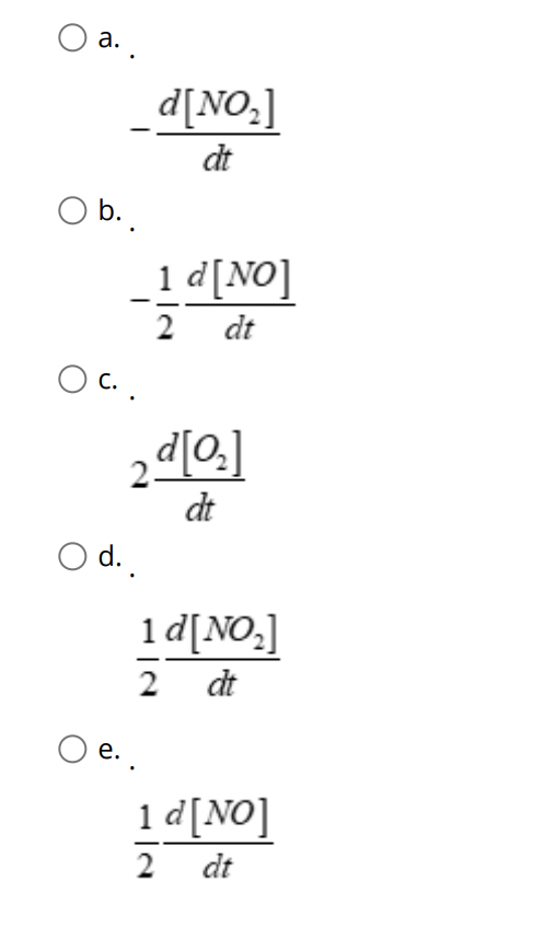 Solved Nitrogen dioxide into nitric oxide and