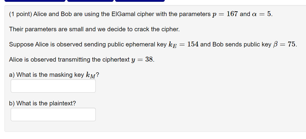 Solved Please read the question CAREFULLY and provide the | Chegg.com