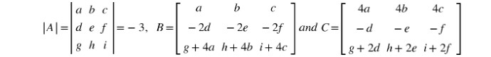 Solved A) Find The Determinant Of Bb) Find The Determinant | Chegg.com