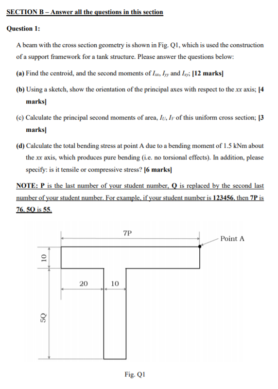 Solved SECTION B - Answer All The Questions In This Section | Chegg.com