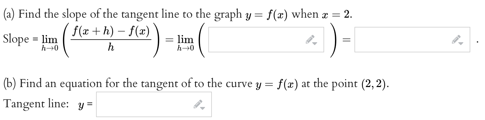 Solved Slope Sex 62 1 Fce A Find The Slope Of