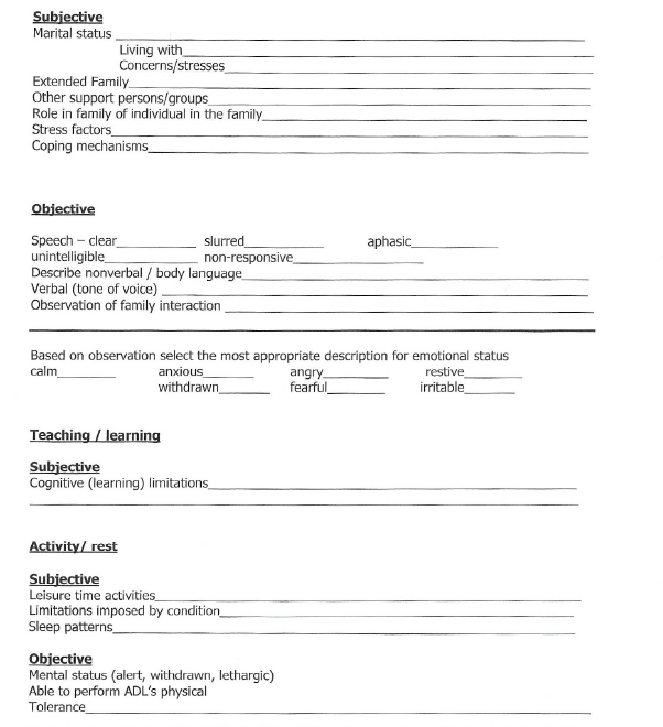 Solved Subjective Marital status Living with