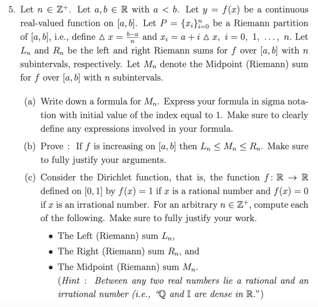 Solved Let N∈Z+. Let A,b∈R With A | Chegg.com