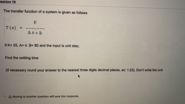 Solved Question 2 For the system shown in figure below, find | Chegg.com