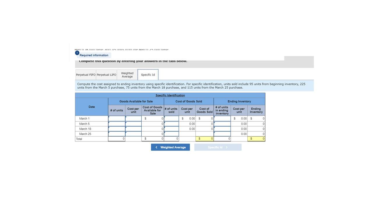 Solved 3 Part 3 of 4 Required information (The following | Chegg.com