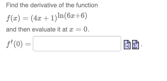 Solved Find The Derivative Of The Function