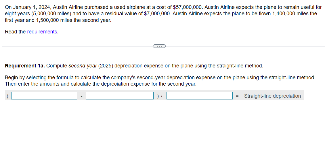 Solved On January 1 2024 Austin Airline Purchased A Used Chegg Com   PhpggZy69