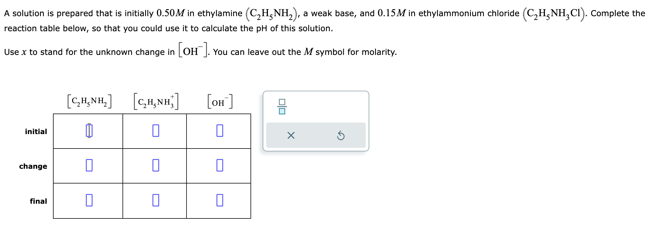 Solved A Solution Is Prepared That Is Initially 0.50M In | Chegg.com