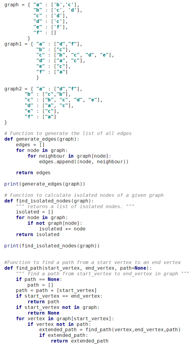 graph = { 