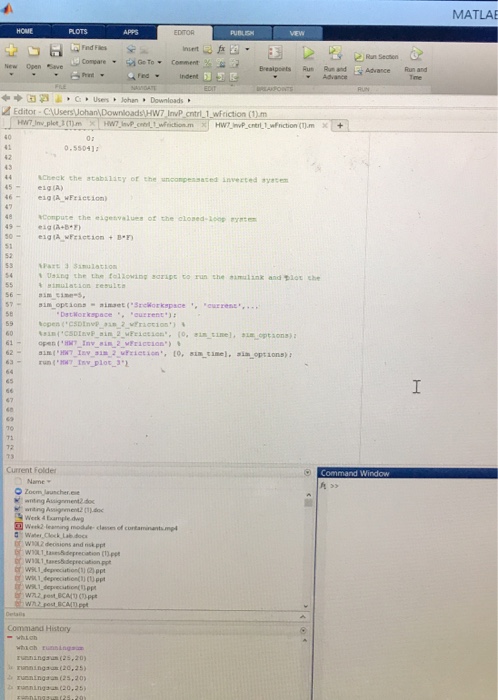 Solved MEM 255 (Sa2018) Istroduction to Controls HWa7 Rev.2 | Chegg.com