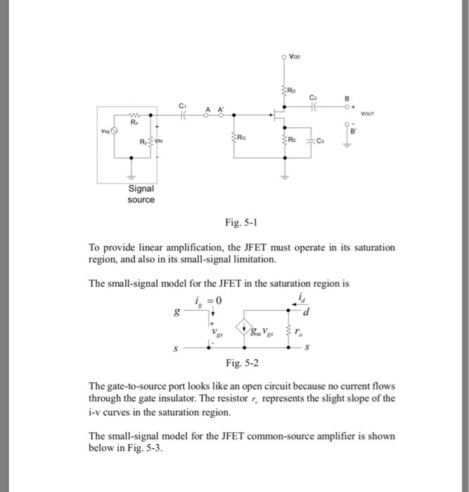 FET COMMON SOURCE AMPLIFIER Purpose To study the