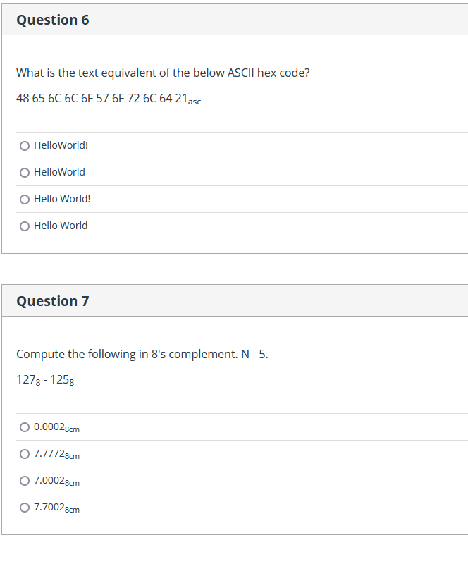 Solved Calculate The A-B For The Following Pairs Of Binary | Chegg.com