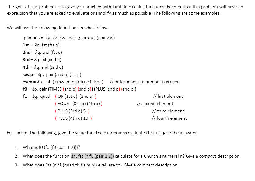 Solved The goal of this problem is to give you practice with | Chegg.com