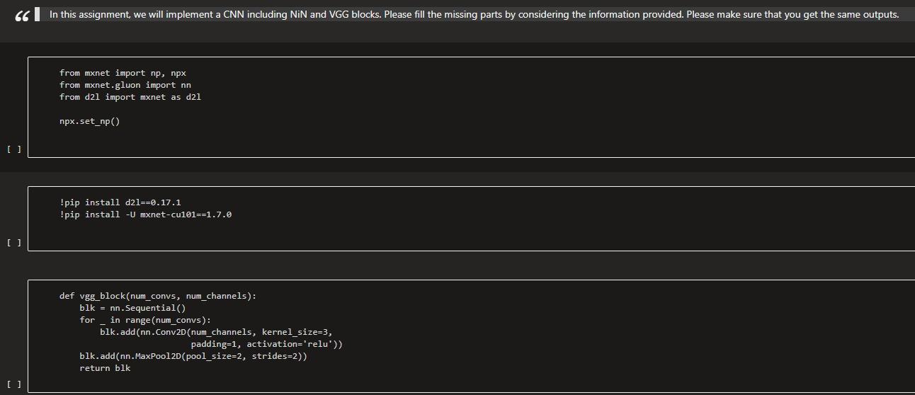 Solved In this assignment, we will implement a CNN including | Chegg.com