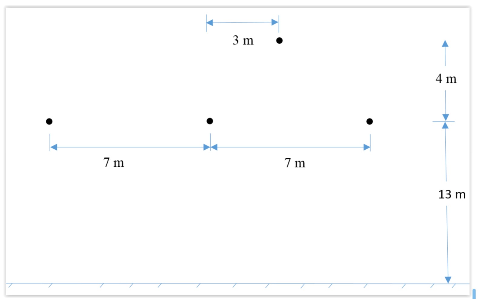 A 3 phase 220 kV transmission line has distance D = 7 | Chegg.com