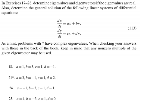 Solved In Exercises 17-28, Determine Eigenvalues And | Chegg.com