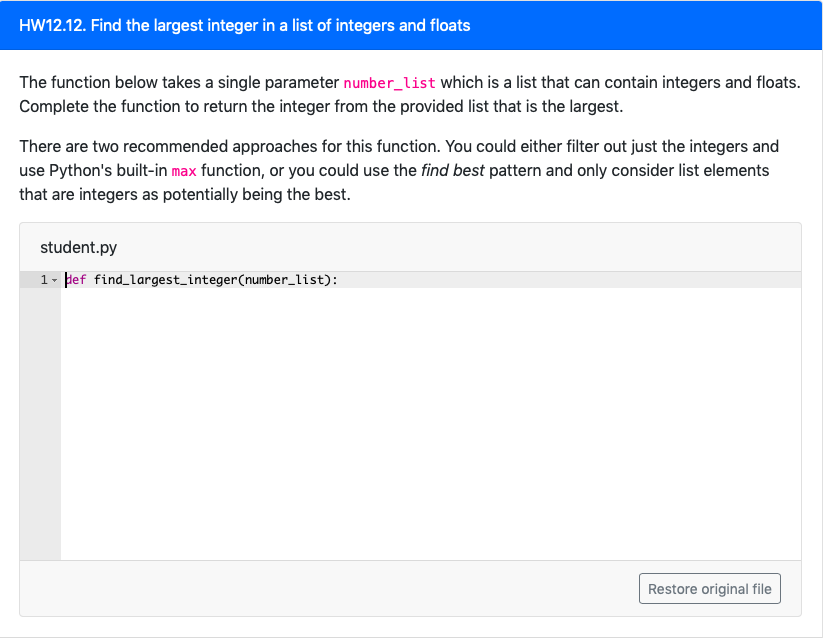 solved-hw12-12-find-the-largest-integer-in-a-list-of-int-chegg