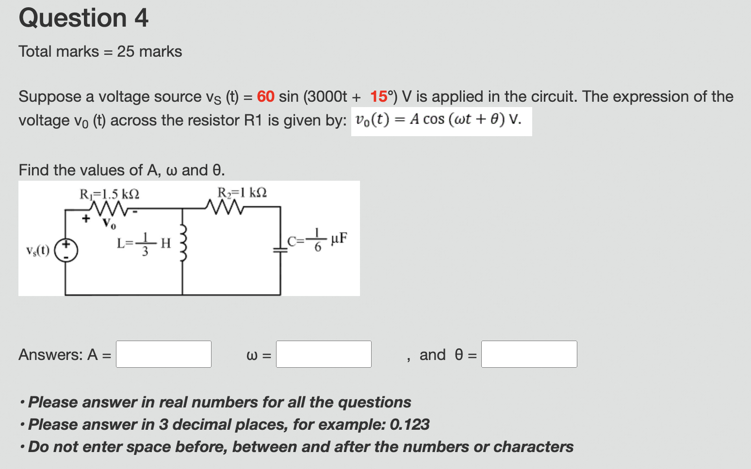 solved-suppose-a-voltage-source-vs-t-60sin-3000t-15-v-is-chegg