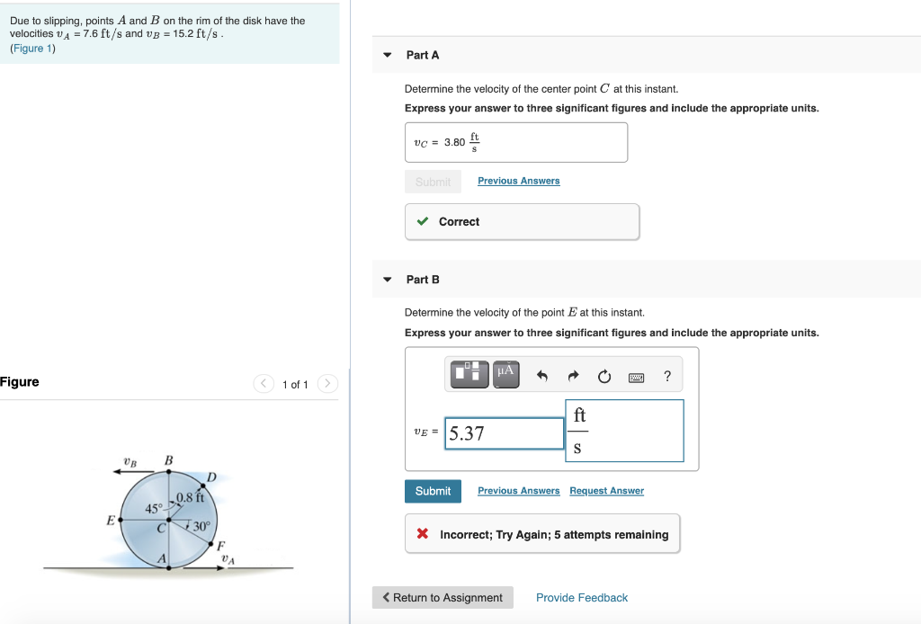 Solved Due to slipping, points A and B on the rim of the | Chegg.com