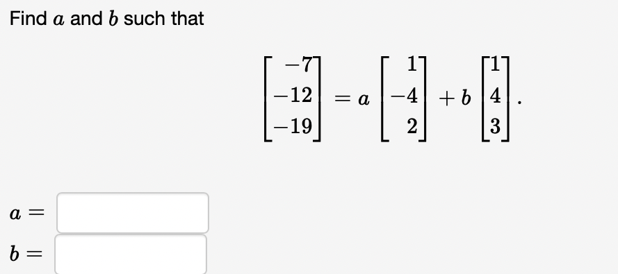 Solved Find A And B Such That | Chegg.com