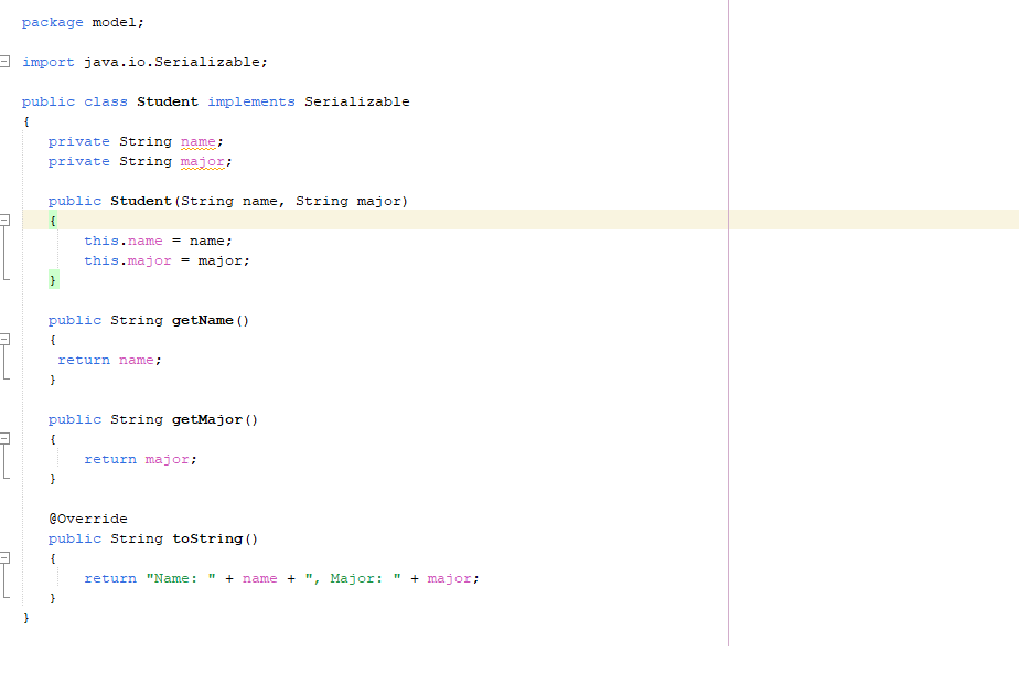 Solved I have a code about student list + major, it's about | Chegg.com