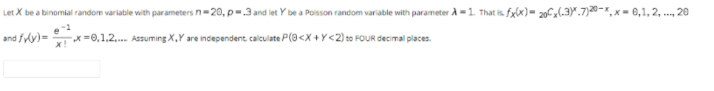 Solved Let X be a binomial random variable with parameters | Chegg.com