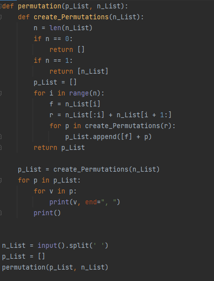 Solved In Python I have a problem with the output. when | Chegg.com