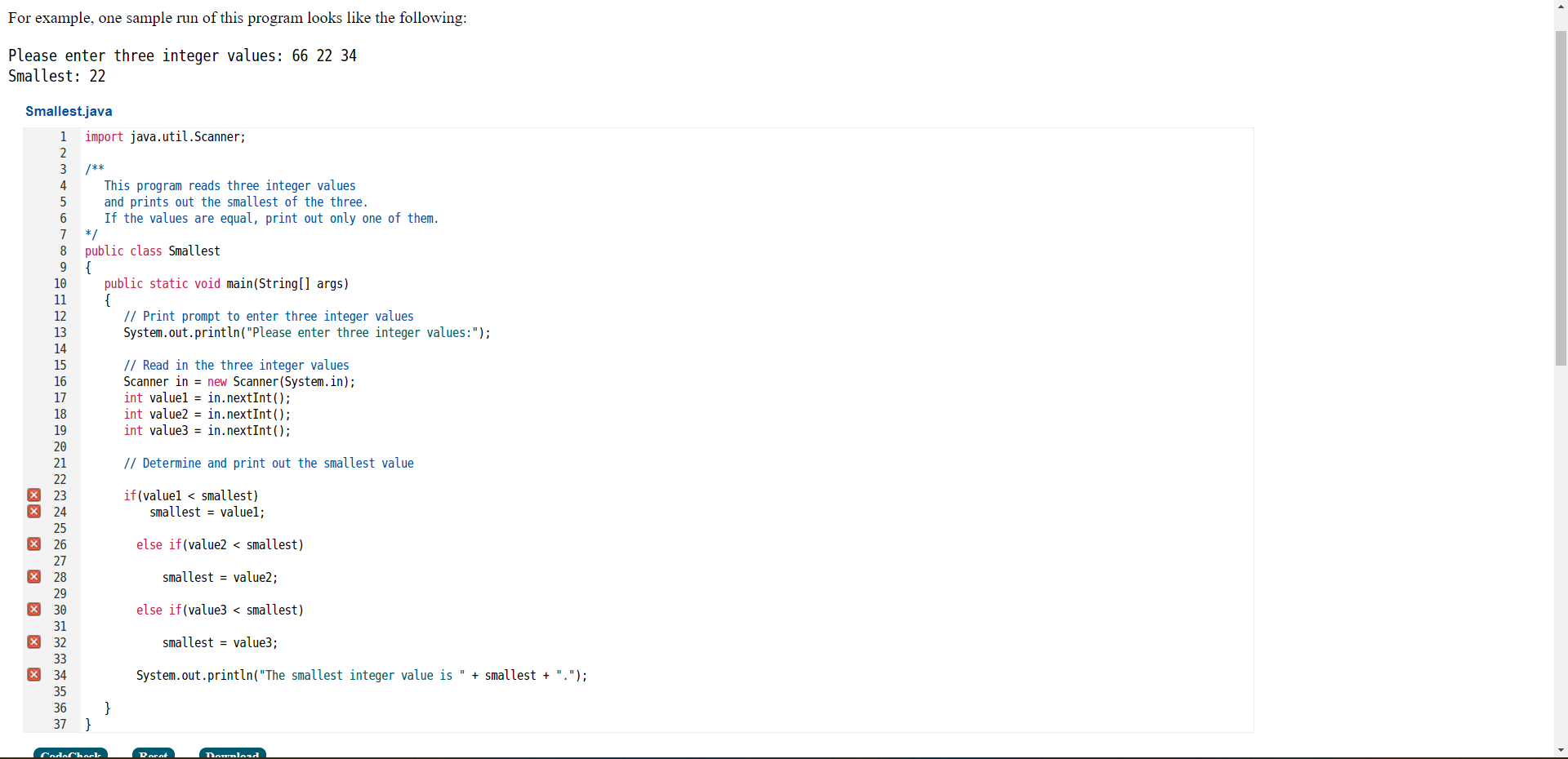 Solved Hello, I need help with a Java code Complete the | Chegg.com