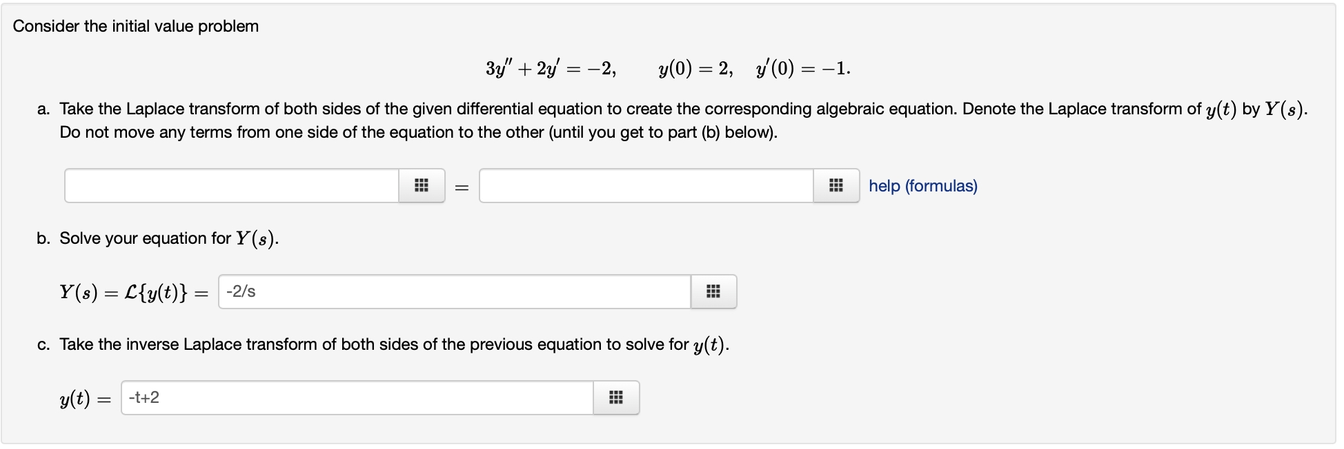 Solved Consider the initial value problem 34