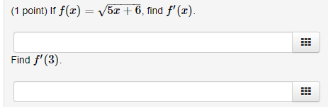 if f x 3 x 4 find f 2 1 point